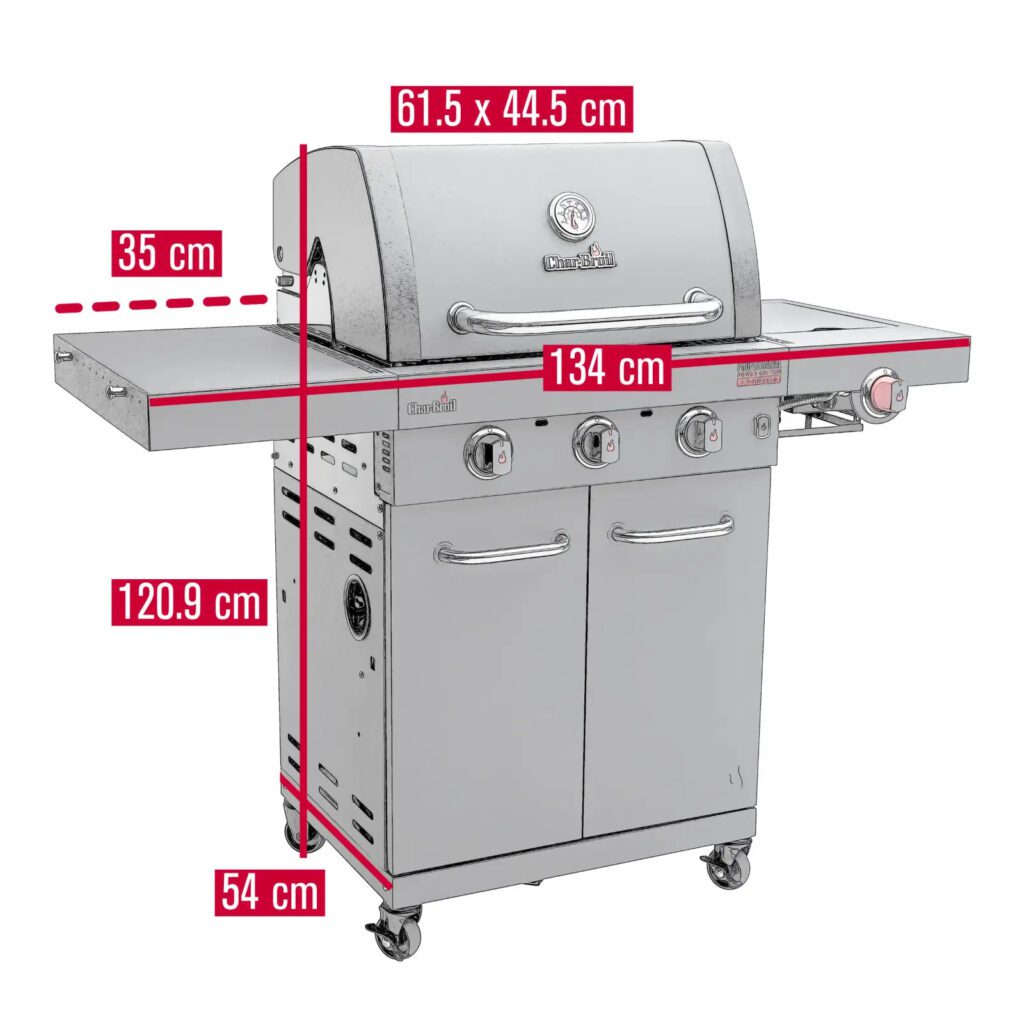 Char-Broil Professional Power Edition 3 Gas BBQ 4260657727217 2